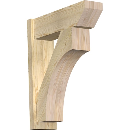 Ekena Millwork Westlake Slat Rough Sawn Outlooker, Douglas Fir, 8"W x 26"D x 32"H OUT08X26X32WTL06RDF